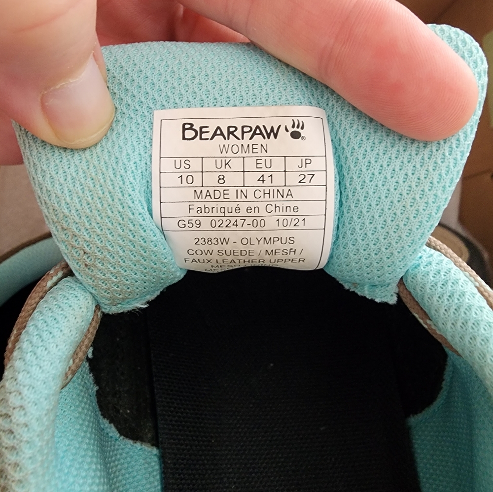 Brand new hiking shoes